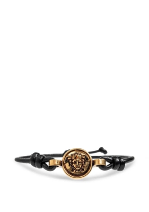 Versace Medusa leather bracelet - Gold