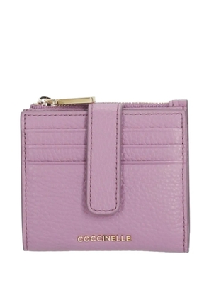 Coccinelle leather wallet - Purple