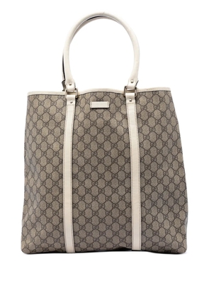Gucci Pre-Owned 2016-2026 GG Supreme Joy Vertical tote bag - White