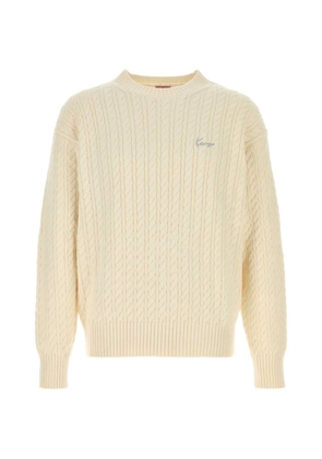 Kenzo Signature cable-knit sweater - White