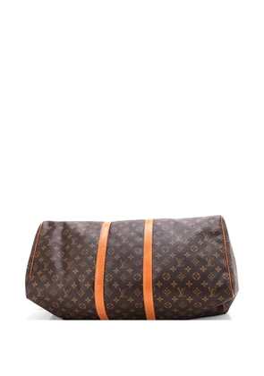 Louis Vuitton Pre-Owned Keepall Bag Monogram Canvas 55 travel bag - Brown