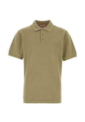 Kenzo Signature slim polo shirt - Green