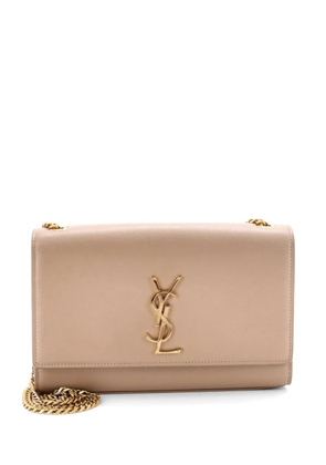 Saint Laurent Pre-Owned Classic Monogram Grainy Leather Medium crossbody bag - Neutrals
