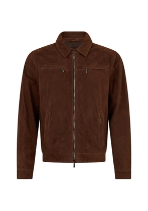 Moorer zip jacket - Brown