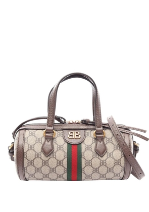 Gucci Pre-Owned 2016-2026 Gucci The Hacker Project boston bag - Neutrals