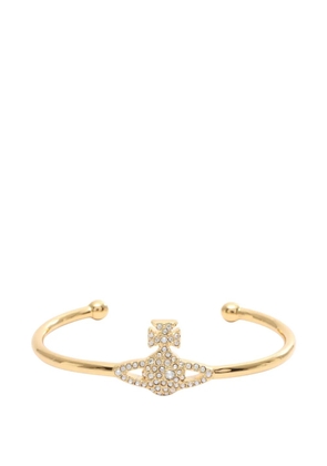 Vivienne Westwood Pre-Owned 20s Grace Bas Relief crystal-embellished bangle - Gold