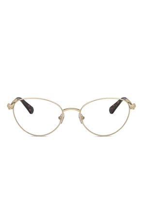 Swarovski Eyewear SK1002 crystal-embellished glasses - Yellow