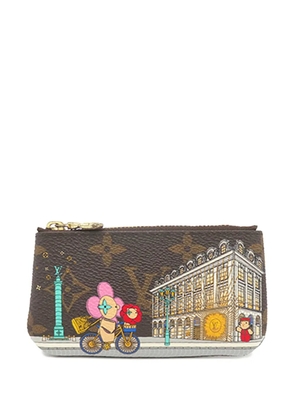 Louis Vuitton Pre-Owned 2022 Monogram Vivienne in Paris Key Pouch coin pouch - Brown