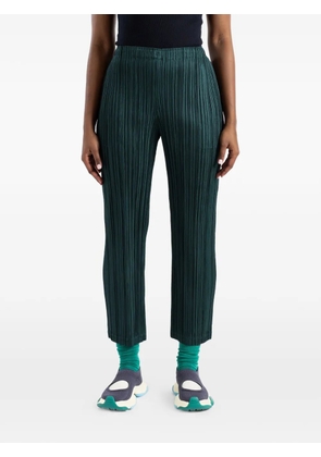 Pleats Please Issey Miyake Thicker Bottoms 2 plissé trousers - Green