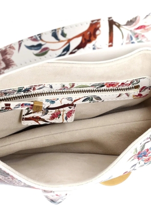 Christian Dior Pre-Owned Saddle Handbag with Strap Printed Leather Medium shoulder bag - Multicolour