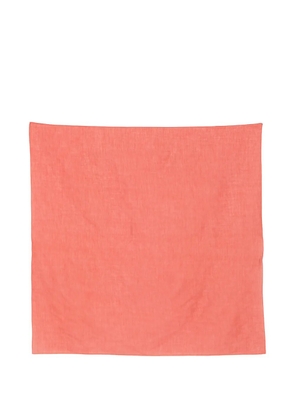 THE ANDAMANE semi-sheer scarf - Orange
