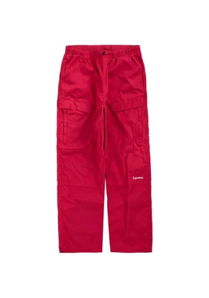 Supreme cinch cargo pants - Red