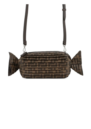 Fendi Pre-Owned 2010-2026 Zucca Coated Canvas Caramella Candy Camera Bag crossbody bag - Brown
