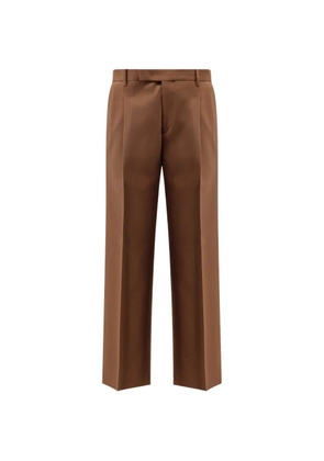 Germano 1952 Berlin Fit pleated trousers - Brown