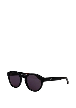 Calvin Klein Jeans round-frame sunglasses - Black