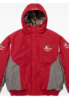 Supreme GORE-TEX Mossy Oak zip-up jacket - Red