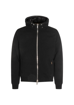 Moorer Brigno-MRW hooded padded jacket - Black