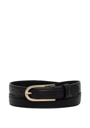 Marc O'Polo buckle-fastening leather belt - Black