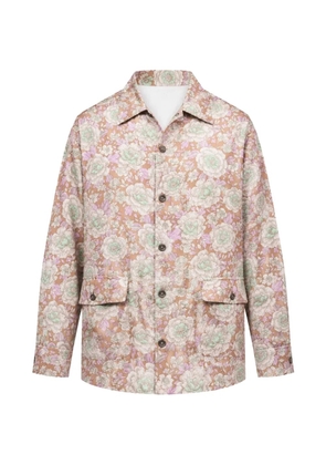 Paul & Joe Leonard floral-print pocket-detail shirt - Neutrals