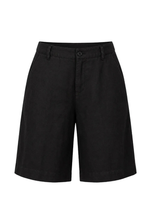 Massimo Alba high-waisted shorts - Black