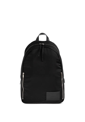 Jil Sander logo-patch backpack - Black