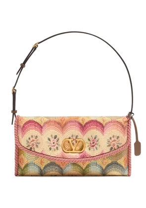 Valentino Garavani small DeVain shoulder bag - Neutrals