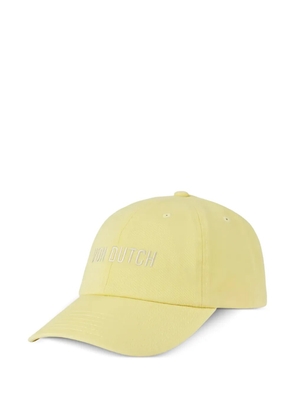 Von Dutch logo-embroidered baseball cap - Yellow