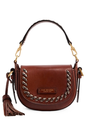 The Bridge Pearl District Holiday Edition leather shoulder bag - Brown