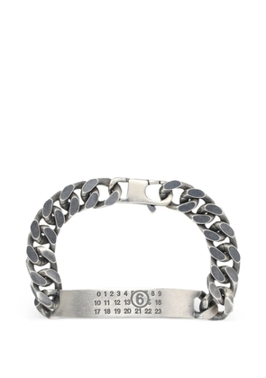 MM6 Maison Margiela curb-link bracelet - Silver