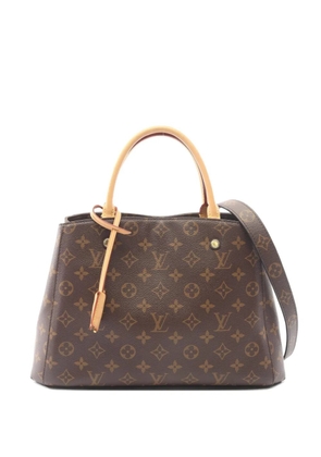 Louis Vuitton Pre-Owned 2016 Montaigne BB two-way handbag - Brown