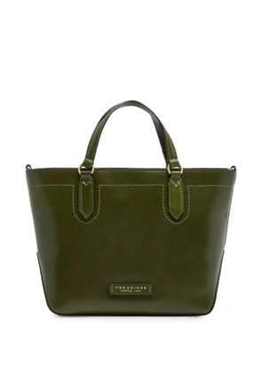 The Bridge Larissa leather shoulder bag - Green