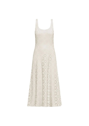 Marella broderie-anglaise A-line dress - Neutrals