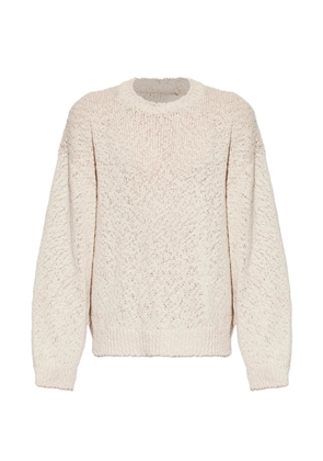 Homme Plissé Issey Miyake Risotto chunky-knit sweater - Neutrals