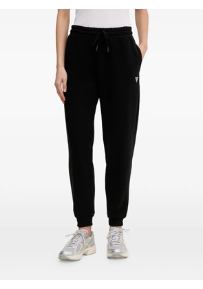 GUESS USA crystal-embellished drawstring track pants - Black