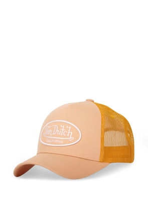 Von Dutch logo-patch mesh-panel cap - Pink