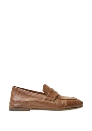 Officine Creative Blair DD 001 leather loafers - Brown