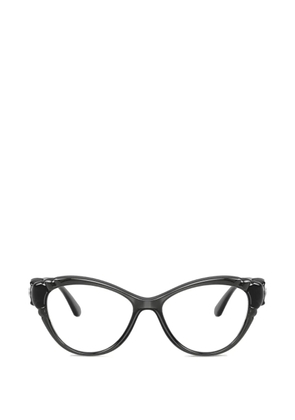 Swarovski crystal-embellished cat-eye glasses - Grey