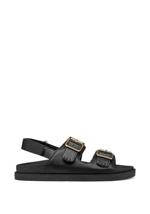 Geox buckle-fastening touch-strap sandals - Black