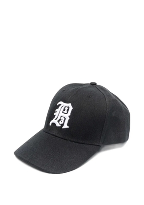 R13 logo-embroidered baseball cap - Black