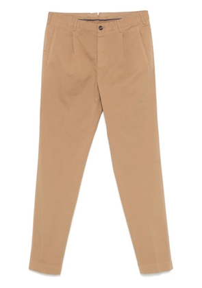 Incotex gabardine trousers - Brown