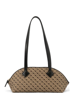 Gherardini Millerighe monogram-print tote bag - Neutrals