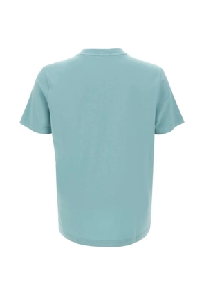 BOSS logo-print short-sleeve T-shirt - Blue