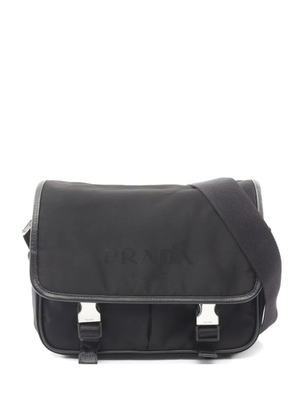 Prada Pre-Owned 2010s Saffiano leather shoulder bag - Black