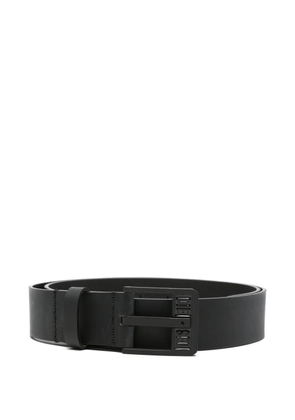 Diesel logo-buckle belt - Black