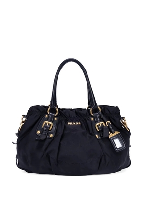 Prada Pre-Owned Tessuto Gaufre shoulder bag - Black