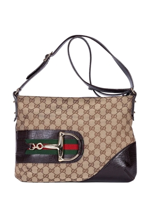 Gucci Pre-Owned Horsebit cross body bag - Neutrals