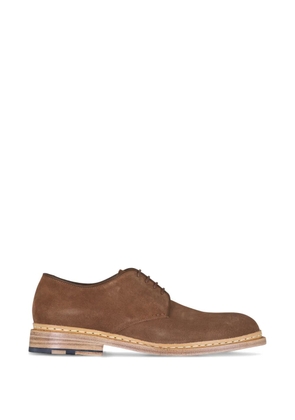 Heschung suede lace-up shoes - Brown