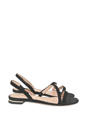 Nicholas Kirkwood Casati pearl-embellished sandals - Black
