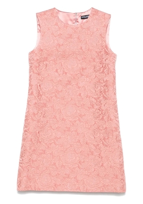 Dolce & Gabbana DNA floral-jacquard mini dress - Pink