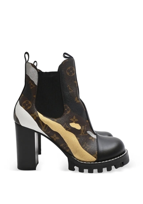 Louis Vuitton Pre-Owned x League of Legends 2019 Star Trail ankle boots - Brown